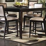 Sq Counter Height Table w/Lazy Susan