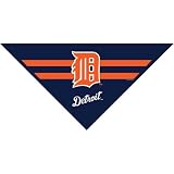 Detroit Tigers MLB pet dog bandana Md/Lg 22" width