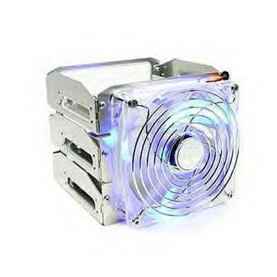 New Thermaltake I Cage-To-Three 3.5inch Hard Drive Module Internal Silver Easy-Use Install
