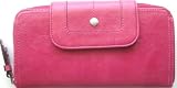 Liz Claiborne Spring Beauty River Glaze Zip-around Wallet in Pink