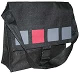 Freeset Freeze Frame Black Vegan Messenger Bag