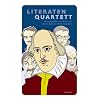 Literaten Quartett. 33 Karten im Klarsichtetui.