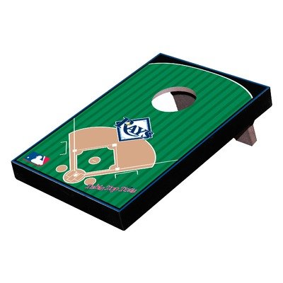 Tampa Bay Rays MLB Desk Table Top Bean Bag Toss Wood Grain