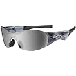 Oakley Zero S Men's Sport Designer Sunglasses w/ Free B&F Heart Sticker Bundle - Crystal Black/Black Iridium