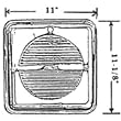 United States Hdwe. V-020B Kitchen Grill