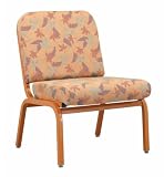 Medline Laredo Stacker Chair - 27W x 28D x 36H - Grade 3 Fabric - Model MDRLAR24G3
