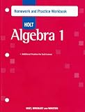 Algebra 1: Homework and Practice Workbook