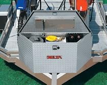 Delta 405002 Single-Lid 33" Trailer Tongue Box