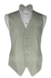 Tuxedo Vest - Venetian Collection Mint with Coordinating Bowtie