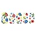 Tattify Floral Nail Wraps - Grandma's Wallpaper (Set of 22)