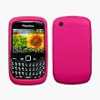 Hot Pink Silicone Case / Skin / Cover for RIM BlackBerry Curve 8520 / 8530