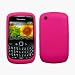 Hot Pink Silicone Case / Skin / Cover for RIM BlackBerry Curve 3G 9330 / 9300 / 8520 / 8530