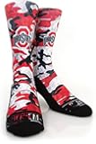 Rock 'Em Apparel Ohio State University Buckeyes Custom Athletic Crew Socks