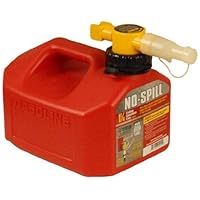 No-Spill 1415 1-1/4-Gallon Poly Gas Can (CARB Compliant)