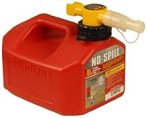 No-Spill 1415 1-1/4-Gallon Poly Gas Can (CARB Compliant)