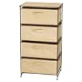 Whitney Design Resin Wicker Chest with 8 Inch Drawers