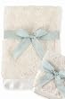 Bearington Baby Cream Swirly Snuggle Blanket