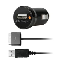 Kensington K39243US PowerBolt Car Charger for iPhone and iPod (Black)