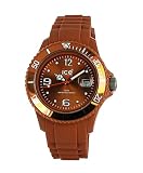 Ice-Watch Unisex-Armbanduhr Medium Big Sili Forever braun CT.CA.U.S.10