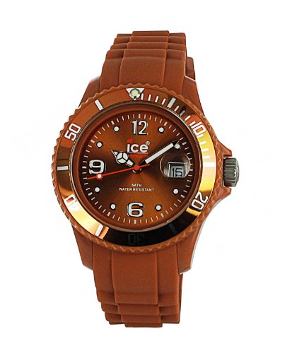 Ice-Watch Unisex-Armbanduhr Medium Big Sili Forever braun CT.CA.U.S.10