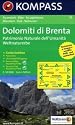 Gruppo di Brenta: Wandern, Rad und Skitouren. 1:50.000
