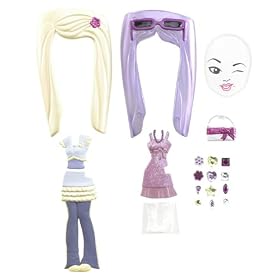 <b>Barbie Girls Fashion Pack - Purple/Pink</b>
