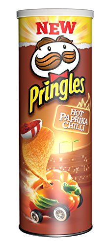 Pringles Hot Paprika Chilli, 6er Pack (6 x 190 g)
