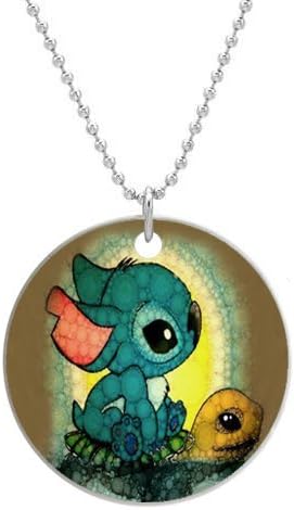 Lilo and Stitch - Custom Dog Tag Necklace