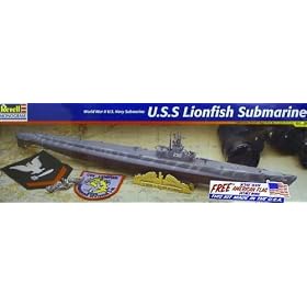 Revell 1:180 USS Lionfish Submarine
