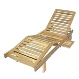 from BillyOh BillyOh Classic Reclining Acacia Sun Lounger
