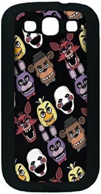 Rubber S3 Black Case, five nights at freddys pizzeria Personalized Custom Fashion Samsung Galaxy S3 i9300 Case Silicone Cover By Perezoom Design