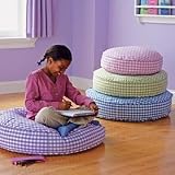 Kids Stackable Floor Cushions/Pillows - Small Cushion (Blue) 22 dia. x 5h