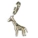 Giraffe Silver Clip On Charm