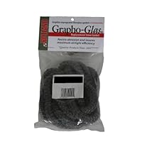Rutland Grapho-Glas Woodstove Gasket Rope, 1/4 to 5/16 by 84-Inch