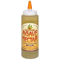 Madhava Raw Pure Organic, Agave Nectar Natural Sweetener, Light, 11.75-Ounce Squeeze Bottles (Pack of 12)