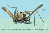Art Poster, No.2 Keystone Corn Husker and Fodder Shredder with Gear for Horse Power - 27.5 x 18.75