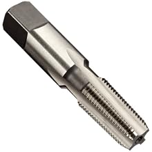 Union Butterfield 1541(NPT) High-Speed Steel Pipe Tap, Medium Hook, Uncoated (Bright) Finish, Round Shank with Square End