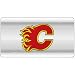 Rico Calgary Flames Laser Cut Chrome License Plate