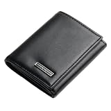 Tommy Hilfiger Men's Tilton Credit Card Trifold Wallet, Black ~ Tommy Hilfiger