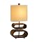 Rhythm Table Lamp - Walnut