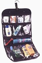 On The Go Travel Companion - Black Vinyl Travel Bag (Black) (28" H x 14 1/4" W)