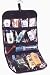 On The Go Travel Companion - Black Vinyl Travel Bag (Black) (28" H x 14 1/4" W)