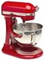 Factory-Reconditioned KitchenAid RRKP50 Professional 5 Series 5-Quart Stand Mixer, Empire Red