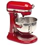 KitchenAid KV25GOXER Professional 5 Plus 5-Quart Stand Mixer, Empire Red