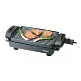 Dafino Indoor Electric Tabletop Grill and Griddle Combo by Dafino