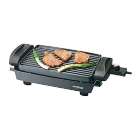 Dafino Indoor Electric Tabletop Grill and Griddle Combo by Barbecue Grills