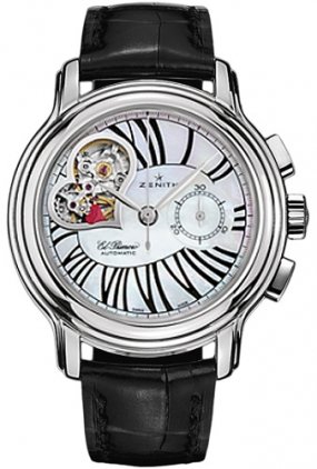 Zenith Chronomaster Start Open Love Ladies Watch 031230402180C672