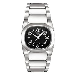 Tissot Women's T0091101105700 T-Moments Black Dial Watch