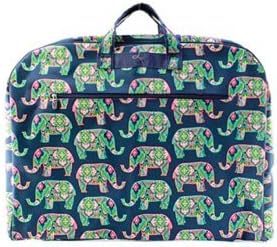 Printed Garment Bag Ele/navy