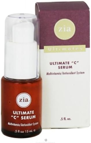 Zia Natural Skincare Ultimate C Serum, .5-Ounce Bottle